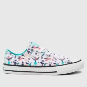 Image of Converse Multi All Star Lo Happy Girls Junior Trainers