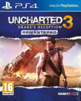 Image of Uncharted 3 Drakes Deception Remastered PS4 Game