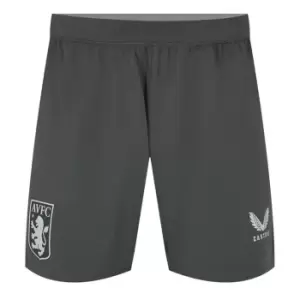 Image of Castore Aston Villa Home Goalkeeper Shorts 2022 2023 Adults - Black