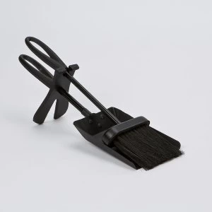 Image of Inglenook Brush and Shovel Set Black