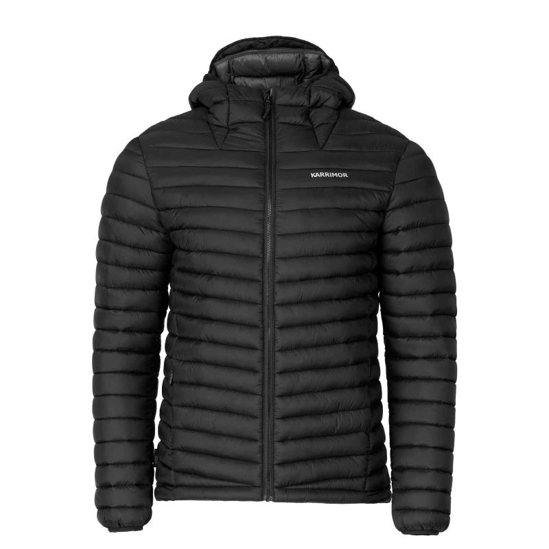 Image of Karrimor Mens Hot Rock THERMOLITE Water Resistant Down Jacket Black male XS