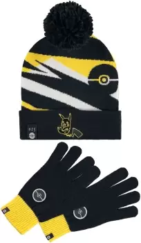 Image of Pokemon Pikachu - Giftset Beanie multicolour