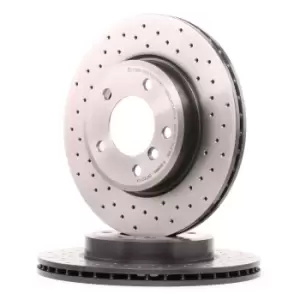 Image of BREMBO Brake disc BMW 09.7701.1X 34111164539,34116757526,34116766224 Brake rotor,Brake discs,Brake rotors 34116794302,34116855152,34116864058