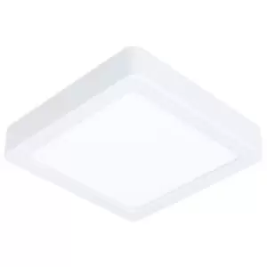 Image of Wall / Ceiling Light White 160mm Square Surface Mounted 10.5W LED 4000K