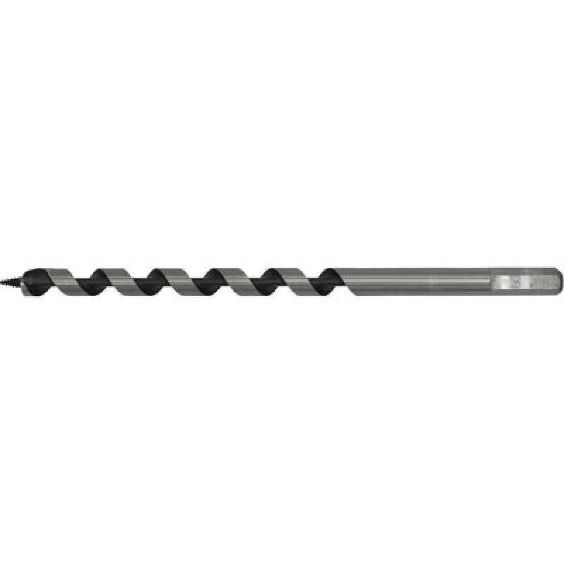 Image of Loops 12 x 235mm Hardened Auger Wood Drill Bit - Hexagonal Shank - Woodwork Timber Multi