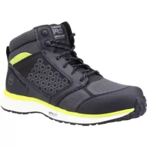Image of Timberland Pro Mens Reaxion Mid Composite Safety Boots (6.5 UK) (Black/Yellow) - Black/Yellow