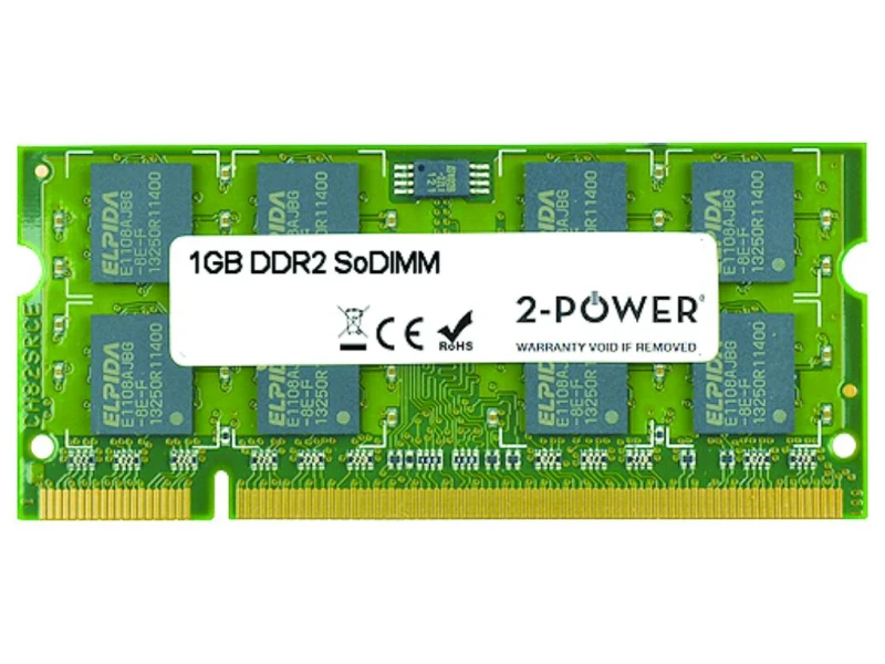 Image of 2-Power 1GB DDR2 800MHz SoDIMM Memory