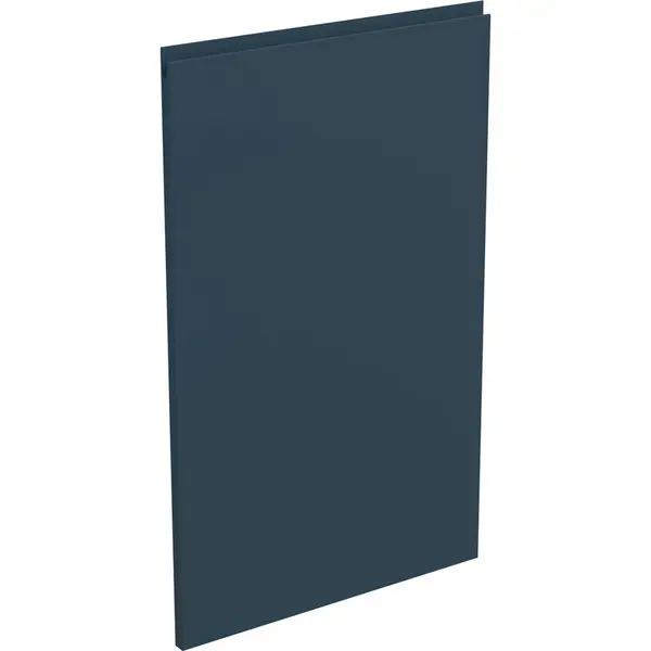Image of Kitchen Kit Flatpack J-Pull Appliance Door Ultra Matt 715x596mm in Indigo Blue Mdf