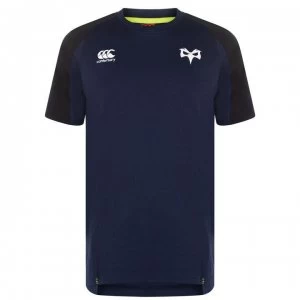 Image of Canterbury Ospreys Performance T Shirt Mens - Navy