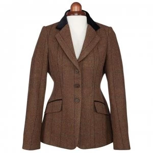 Image of Shires Aubrion Saratoga Junior Jacket - Brown Herring