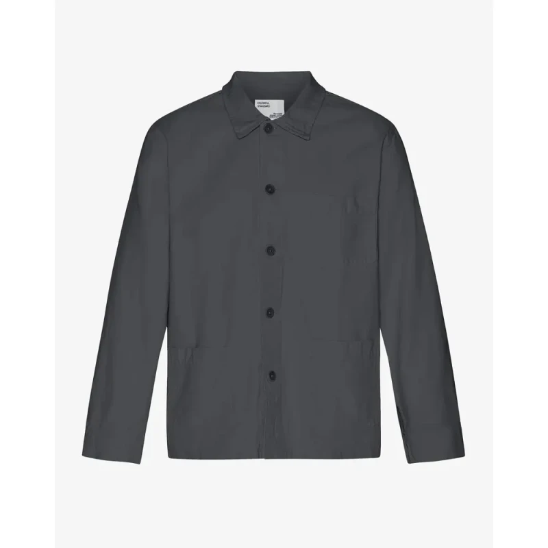 Image of Colorful Standard Overshirt Colorful Standard Lava Grey Gris Unisex XL