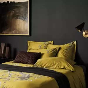 Image of Zoffany Darnley Toile Kingsize Duvet Cover, Tiger Eye