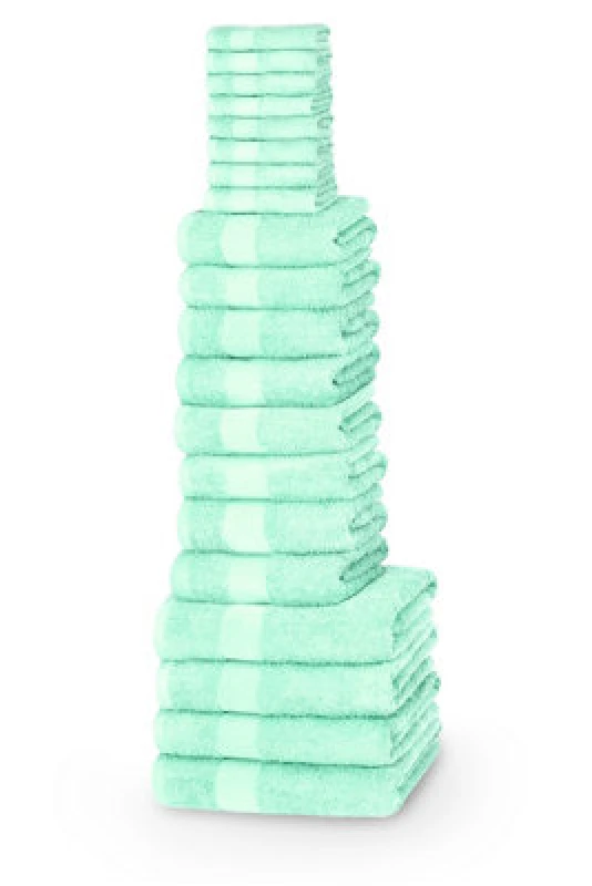 Image of Rapport Home W500 Pure Cotton Face Towel Mint
