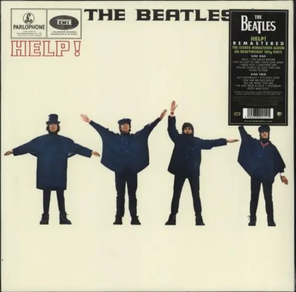 Image of The Beatles Help! - Remastered 180 Gram - Sealed 2012 UK vinyl LP 094638241515