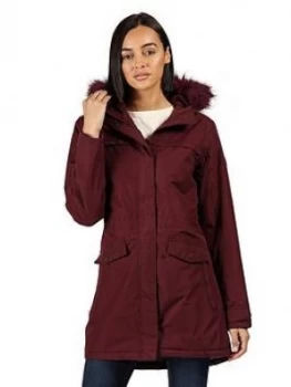 Image of Regatta Serleena Ii Waterproof Jacket - Dark Burgundy
