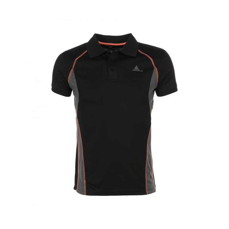 Image of Polo shirt Peak Mountain Calypso Noir Male M