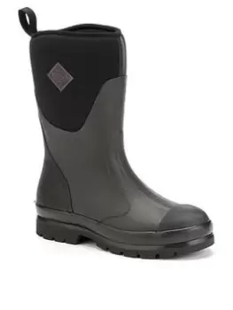 Image of Muck Boots Chore Mid Wellington Boot - Black, Size 7, Women