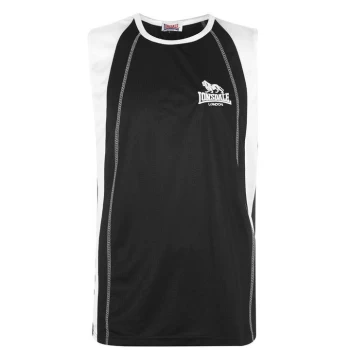 Image of Lonsdale Performance Vest Mens - Black
