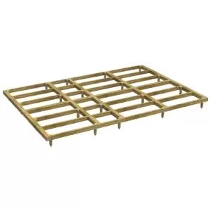 Image of Power Sheds 14 x 10ft Pressure Treated Garden Building Base Kit