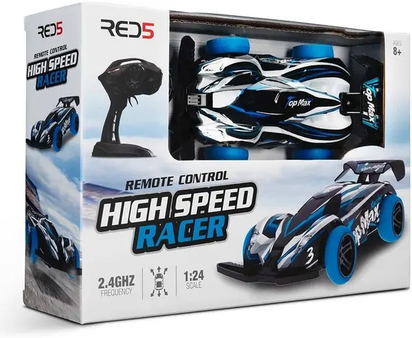 Image of Blue High Speed 1.24 Remote Car