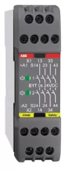 Image of ABB E1T Output Module, 0 Inputs, 4 Outputs, 24 V dc