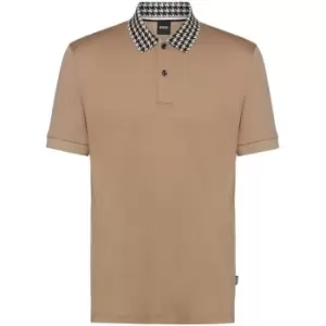 Image of Boss Parlay 180 Polo Shirt - Beige