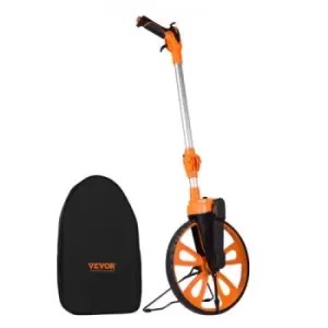 Image of VEVOR Measuring Wheel 317mm Telescoping Handle Centerline Design w/ Handbrake