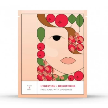 Image of You&Oil Face Mask Hydration & Brightening + Aromatherapy 25ml