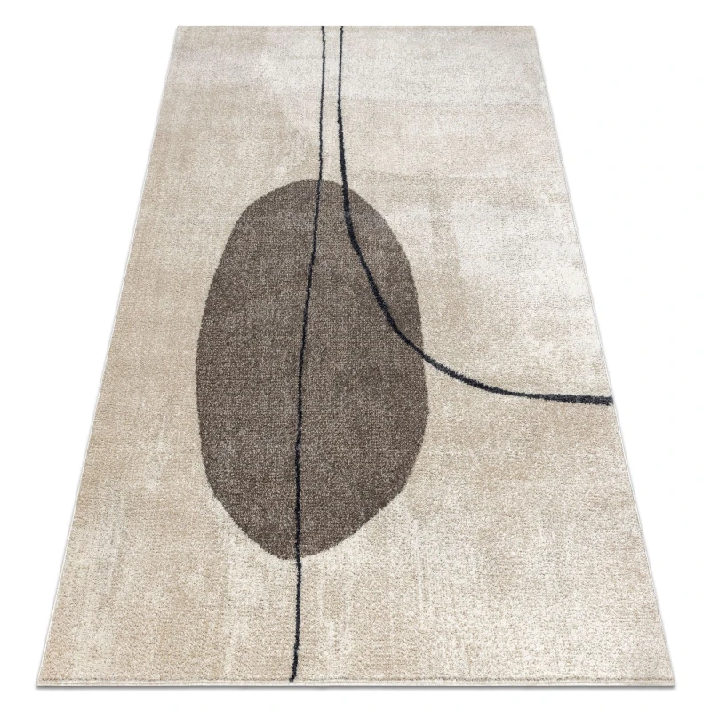 Image of RugsX Carpet Fusion 0808 Cream / Beige - Geometric, Modern, Abstract 160X220 Cm