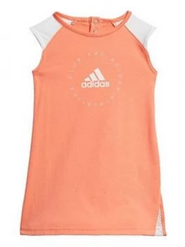 Image of Adidas Infant Girls Dress - Orange