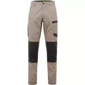 Image of Hard Yakka Raptor Slim Fit Active Work Trousers Brown