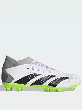 Image of adidas Mens Predator 20.3 Firm Ground Football Boot - White Size 12, Men