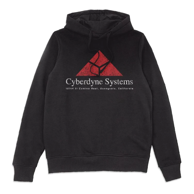 Image of The Terminator Cyberdyne Systems Logo Hoodie - Black - XL