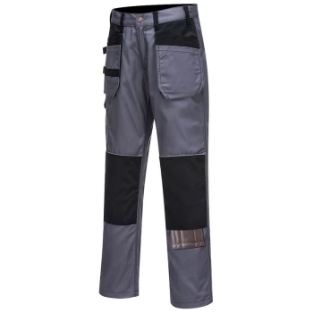 Image of Portwest - C720GGR28 - sz Regular 28 Tradesman Holster Trouser - Graphite Grey