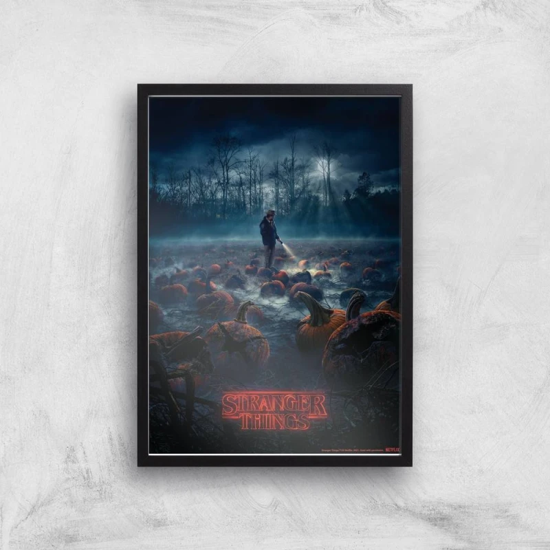 Image of Stranger Things Pumpkin Patch Giclee Art Print - A2 - Print Only