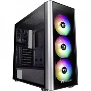 Image of Thermaltake Level 20 MT ARGB Midi tower PC casing Black 3 built-in LED fans, Built-in fan, Window