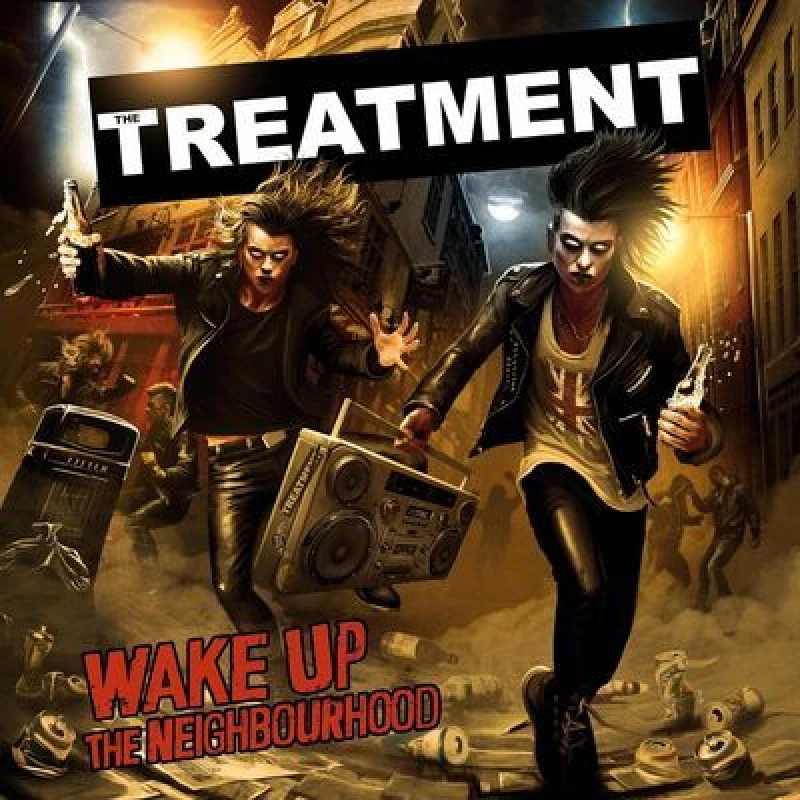 Image of The Treatment Wake up the neighborhood CD multicolor Onesize Unisex