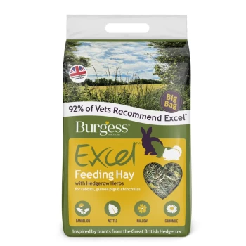 Image of Burgess Excel Feeding Hay with Hedgerow Herbs Pet Food 3kg