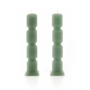 Image of Set of 2 Cube Candles Sage
