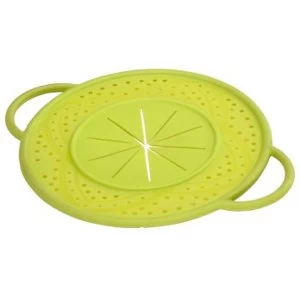 Image of Xavax Boil Over Safeguard, made of silicone, round, 21 cm, green