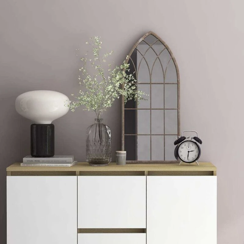 Image of VIDAXL Mirror Sand 70x30cm Iron for Indoor Use Vidaxl 8720286774298