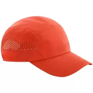 Image of Beechfield Unisex Adult Technical Running Baseball Cap (One Size) (Chilli Red)
