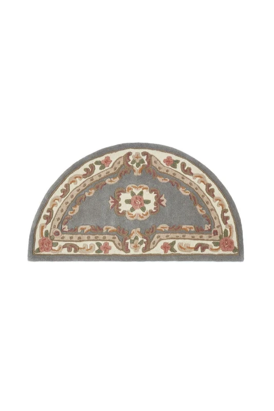 Image of Origin 'Shensi' Rug in Grey Size: 67cm x 127cm half moon Grey Unisex 67cm x 127cm half moon