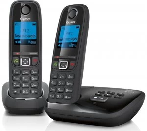 Image of Gigaset Duo AL415A Cordless Phone with Answering Machine Twin Handsets