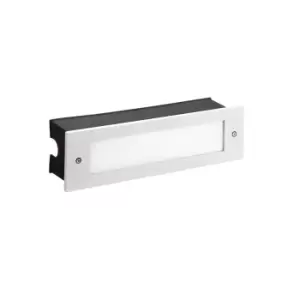 Image of Micenas Outdoor LED Recessed Wall Light White 29.8cm 1215lm 4000K IP65