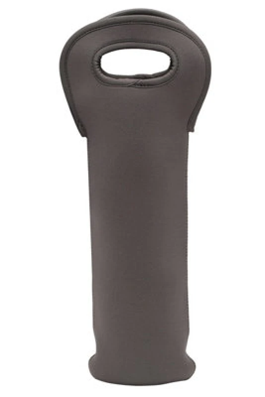 Image of Interiors by Premier Neoprene Wine Bottle Holder Grey
