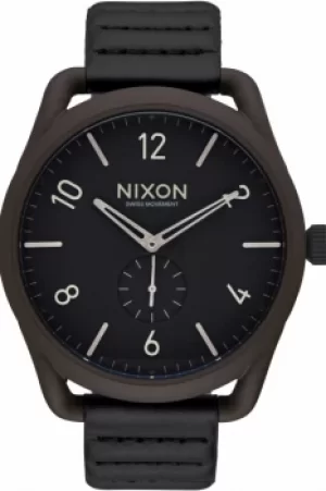 Image of Mens Nixon The C45 Leather Watch A465-2138
