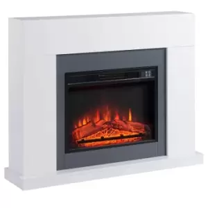 Image of Etna Electric Fireplace Suite with Remote Control Overheat Protection 2000W