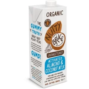 Image of Nutty Bruce Activated Unsweetened Almond and Coconut M*lk 1L