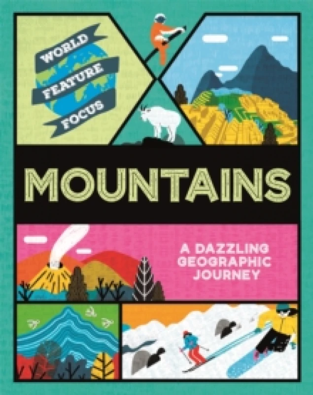 Image of Rebecca Kahn World Feature Focus: Mountains Book Multi unisex